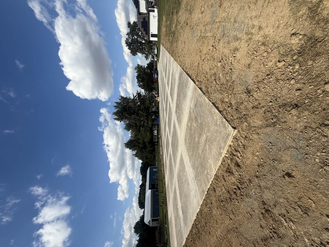 40x80 steel building concrete slab, Sunbury, Ohio